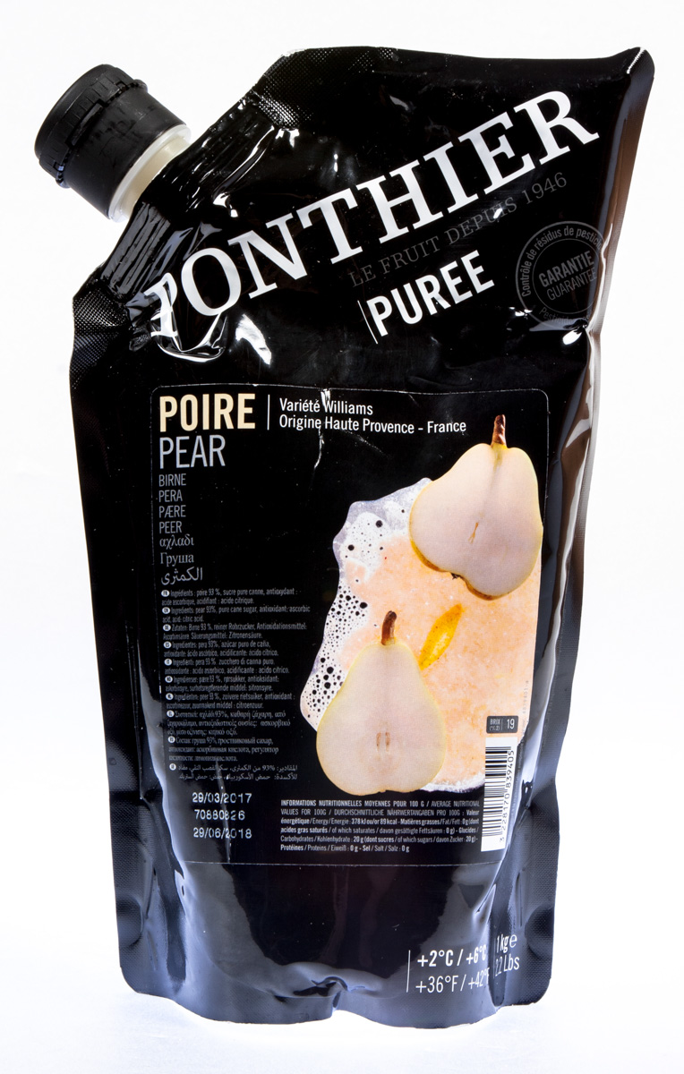 PONTHIER Pyré ovocné hruška chlaz. 1 kg