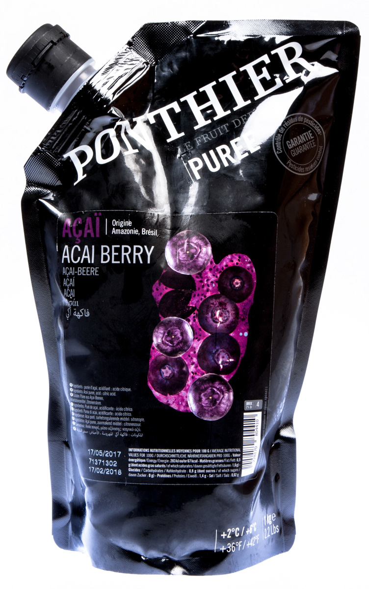 PONTHIER Pyré ovocné acai chlaz. 1 kg
