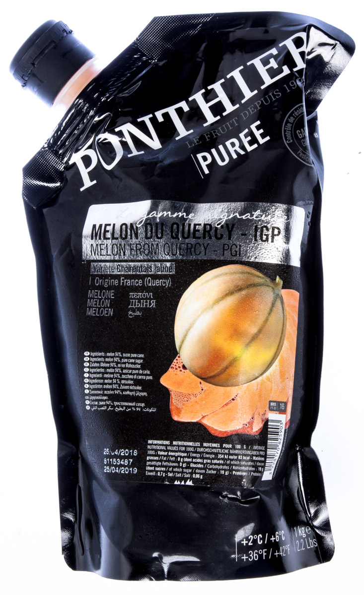 PONTHIER Pyré ovocné meloun Charentais chlaz. 1 kg