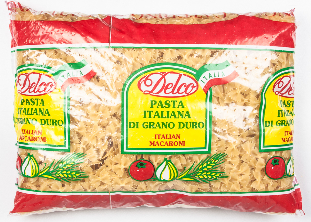 Delco/Campioni Mašle semolinové těstoviny 5 kg