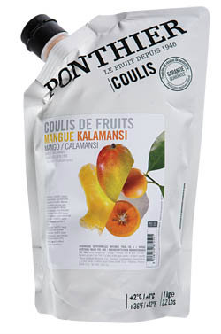 PONTHIER Pyré Coulis mango/calamansi chlaz. 1 kg