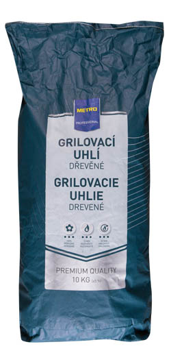 METRO PROFESSIONAL Uhlí dřevěné 10 kg 1 ks