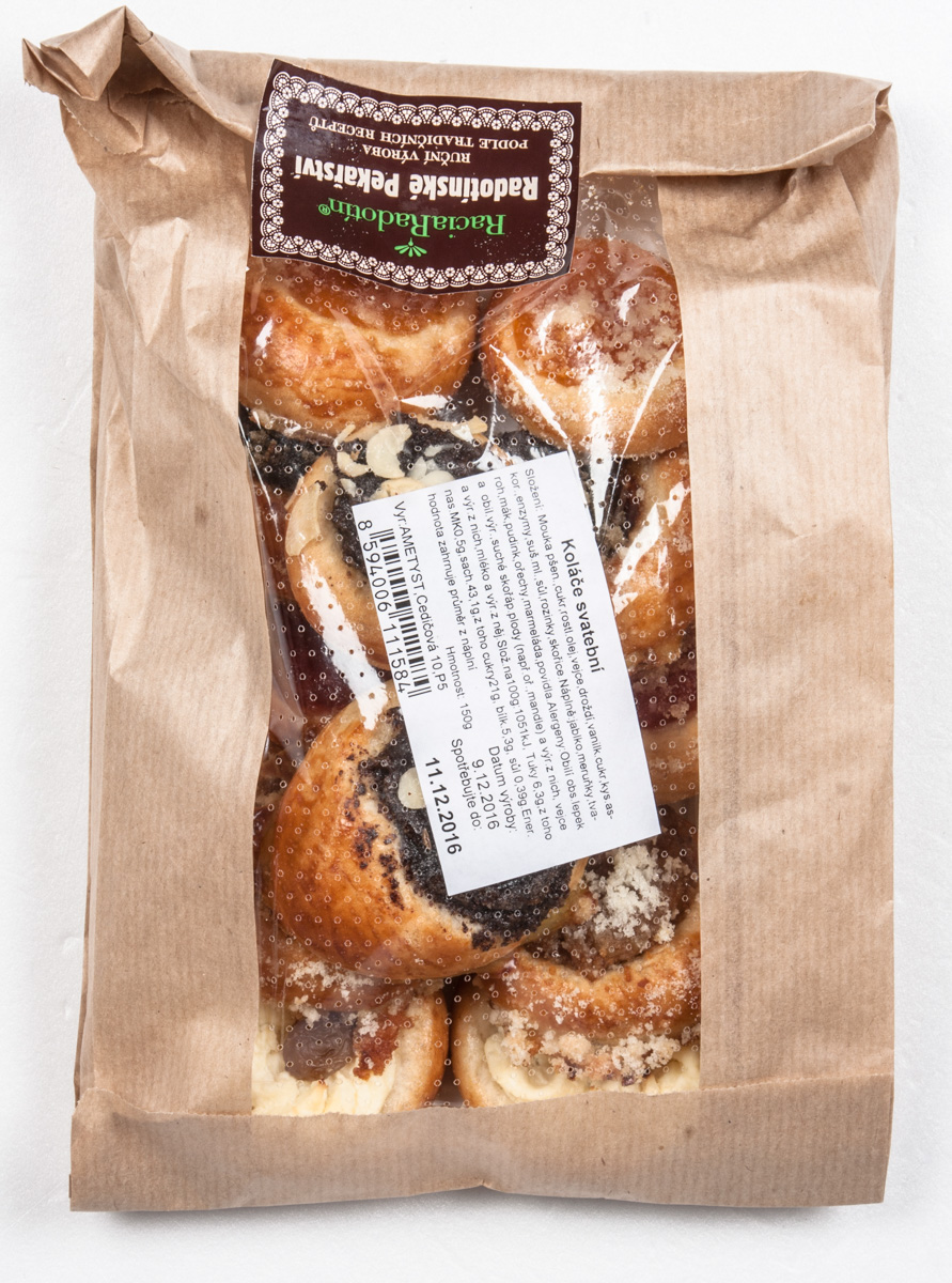 Radotínské Pekařství Koláče svatební 12 x 12,5 g