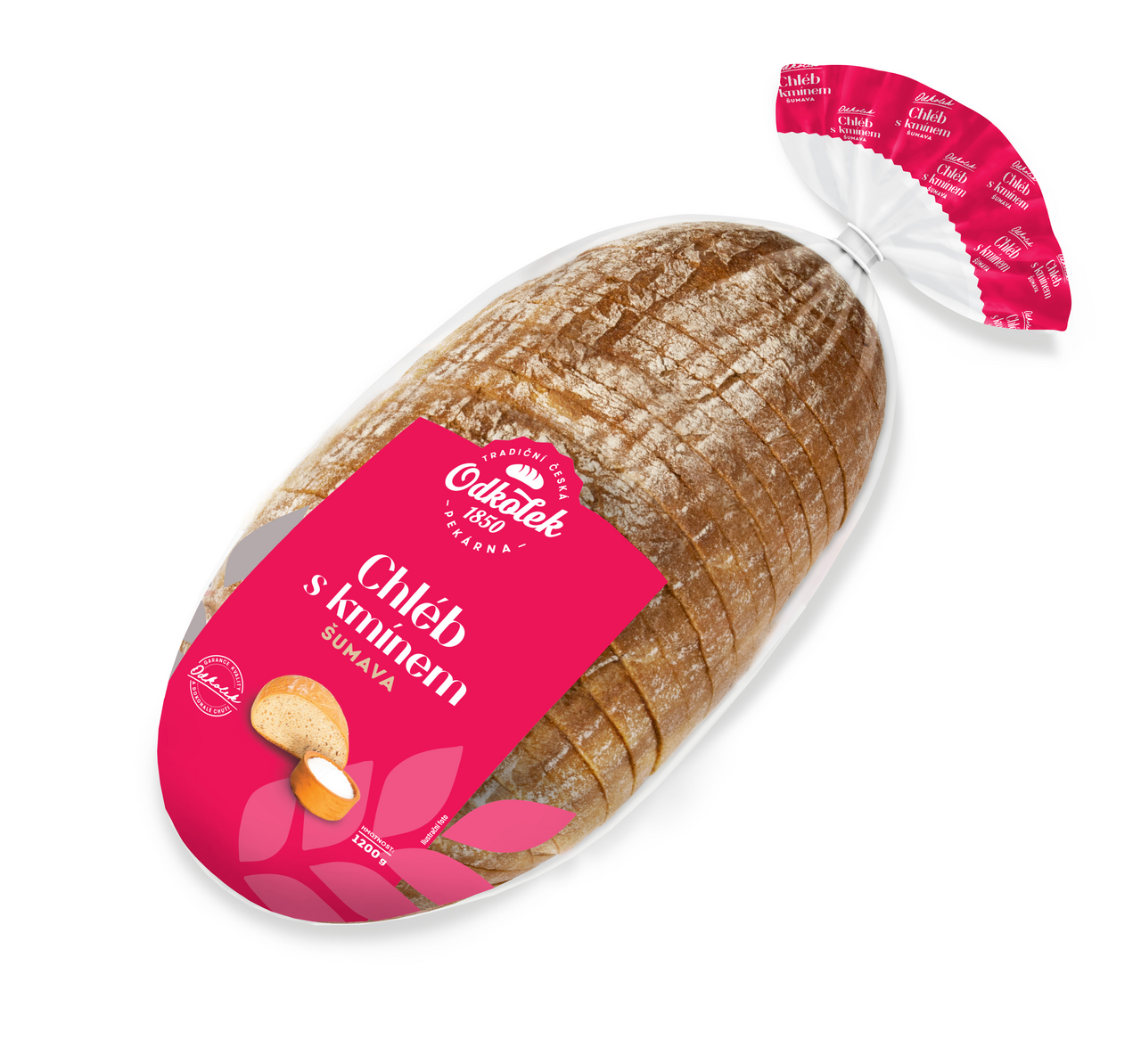 ODKOLEK Chléb Šumava balený krájený 1,2 kg