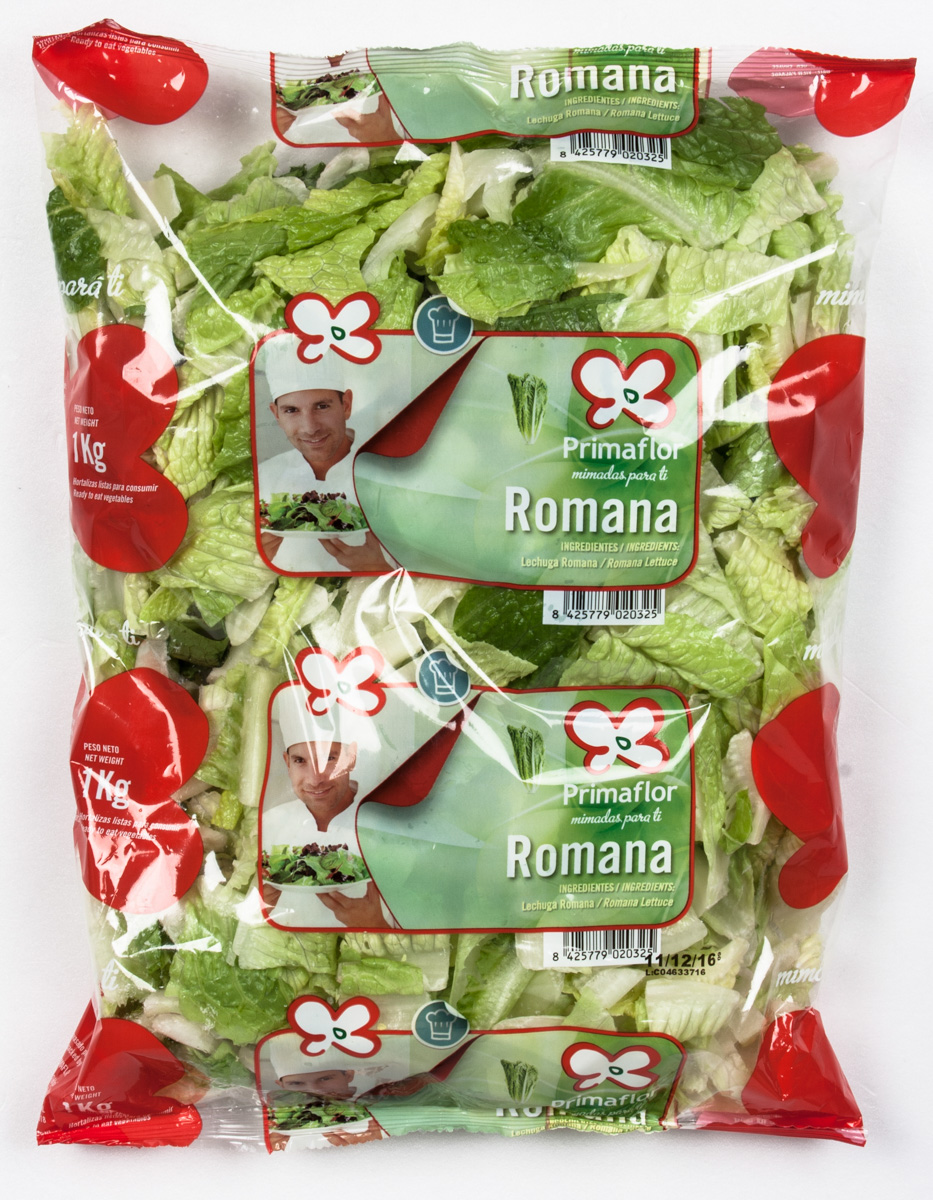 Salát římský krájený 48mm I. chlaz. 1 kg