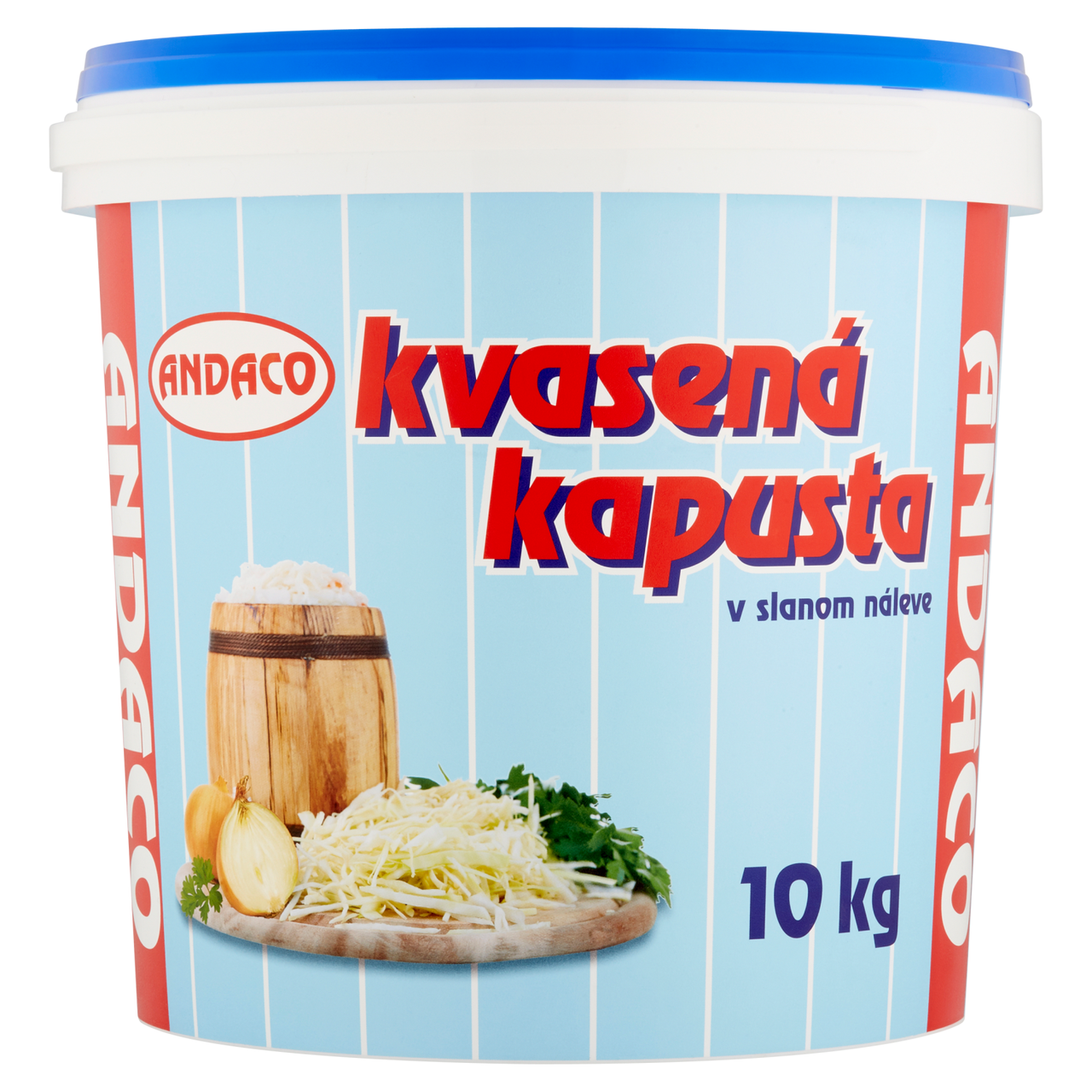 Zelí kysané bílé 70% chlaz. 10 kg kbelík