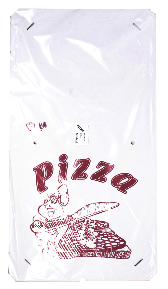 Krabice na pizzu s potiskem 40 x 40 x 3 cm 50 ks