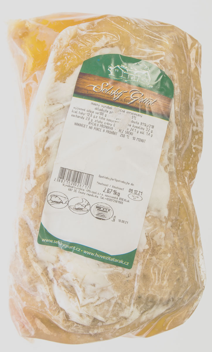 KMS HLUK Vepřová krkovice bez kosti Sous-vide chlaz. váž. cca 800 g