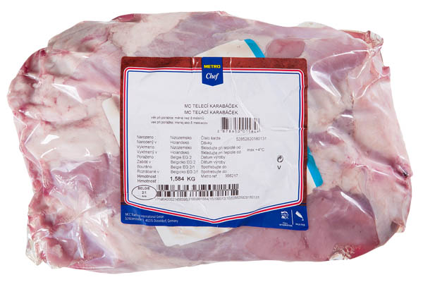 METRO Chef Telecí karabáček halal chlaz. váž. cca 1,4 kg