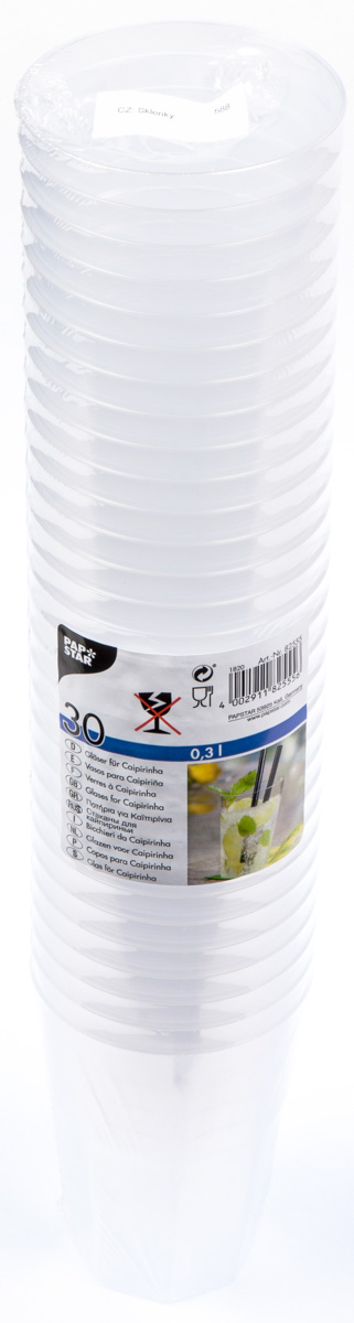 PAP STAR Sklenice Caipirinha 0,3 L 30 ks