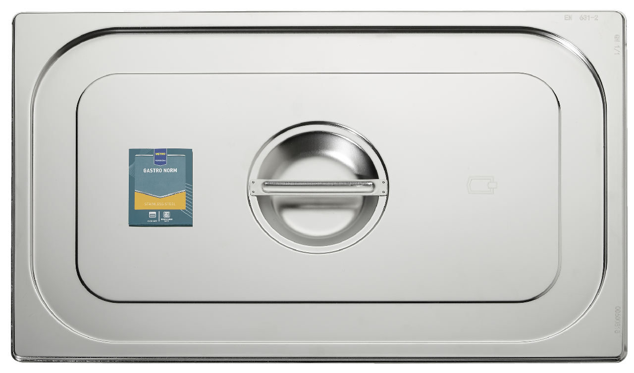 METRO PROFESSIONAL Víko ke gastro nádobě GN1/1 nerez 1 ks