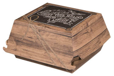 Krabička na hamburger Enjoy velká 50 ks