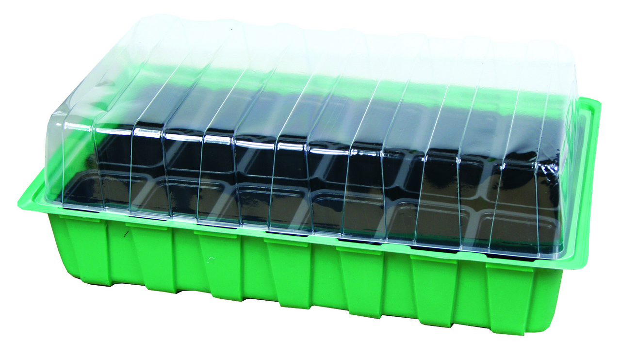 NOHEL-GARDEN Pařeniště mini s otvory 36 x 22 x 12 cm / 18 1 ks