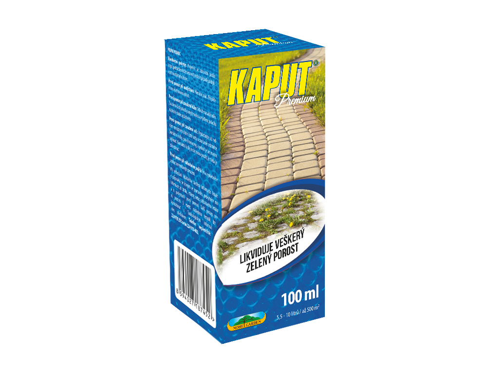 NOHEL-GARDEN Herbicid neselektivní Kaput Premium L/Č4652-2 100 ml 1 ks