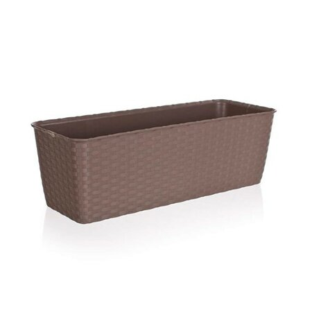 Truhlík samozavlažovací NATURAL 40 x 16 x 13 cm šedý 1 ks