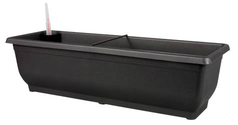 Truhlík samozavlažovací TORENIE 60 cm antracit 1 ks