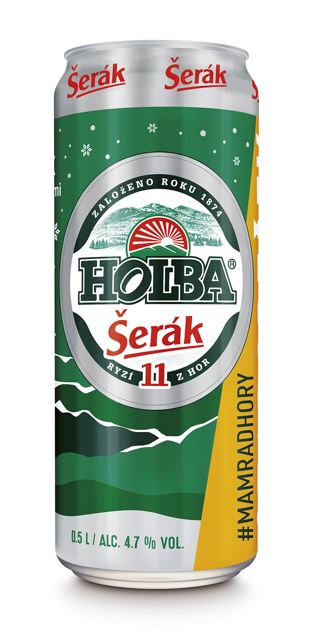 HOLBA 0,5L Pl Šerák Mp