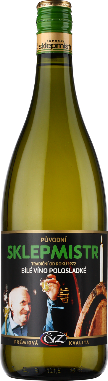 VINIUM Původní Sklepmistr bílé víno stolní 6 x 1 l