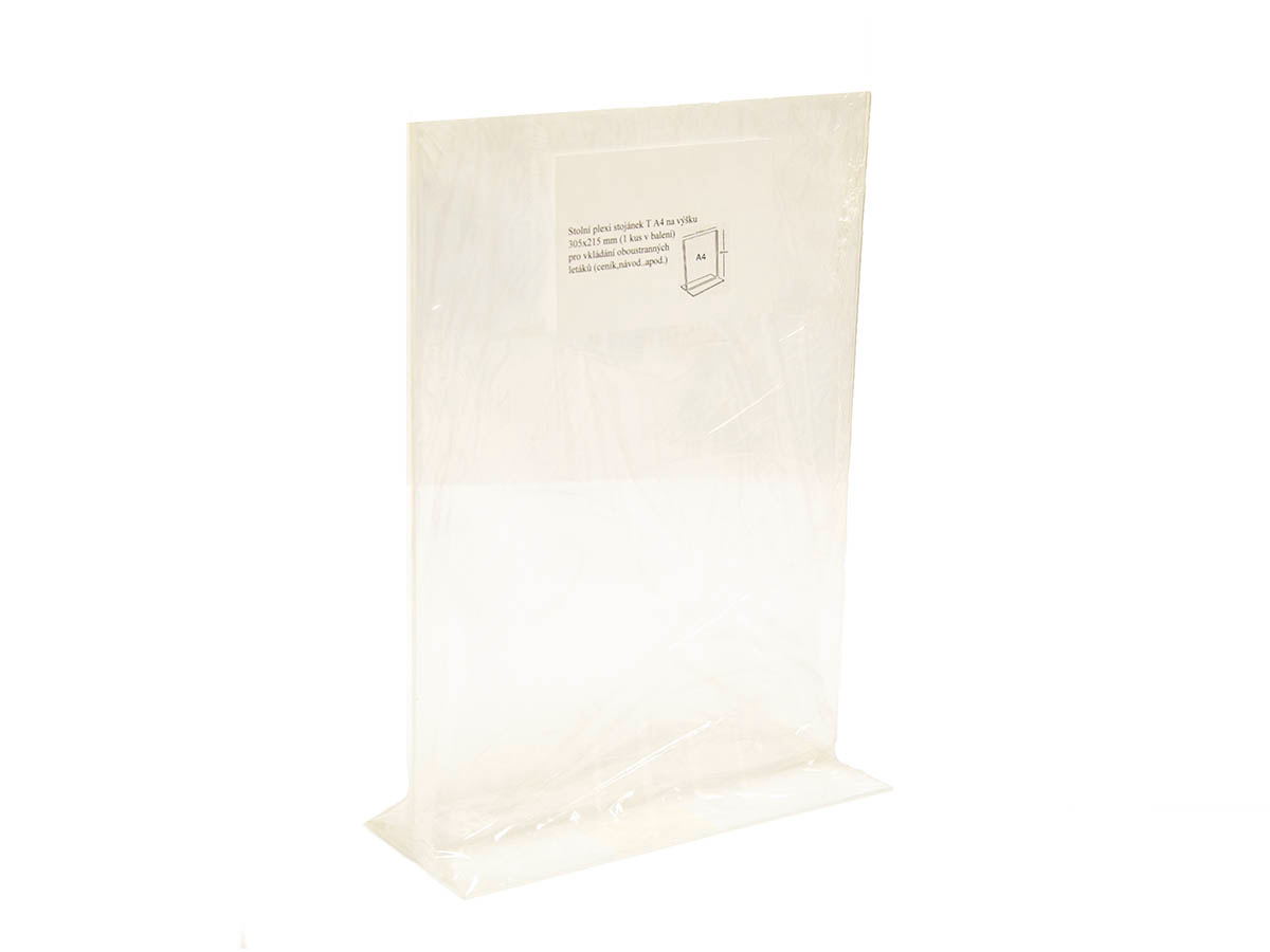 Securit Stojánek stolní plexi A4 1 ks