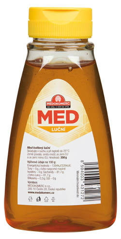 MEDOKOMERC Med luční s dávkovačem 350 g