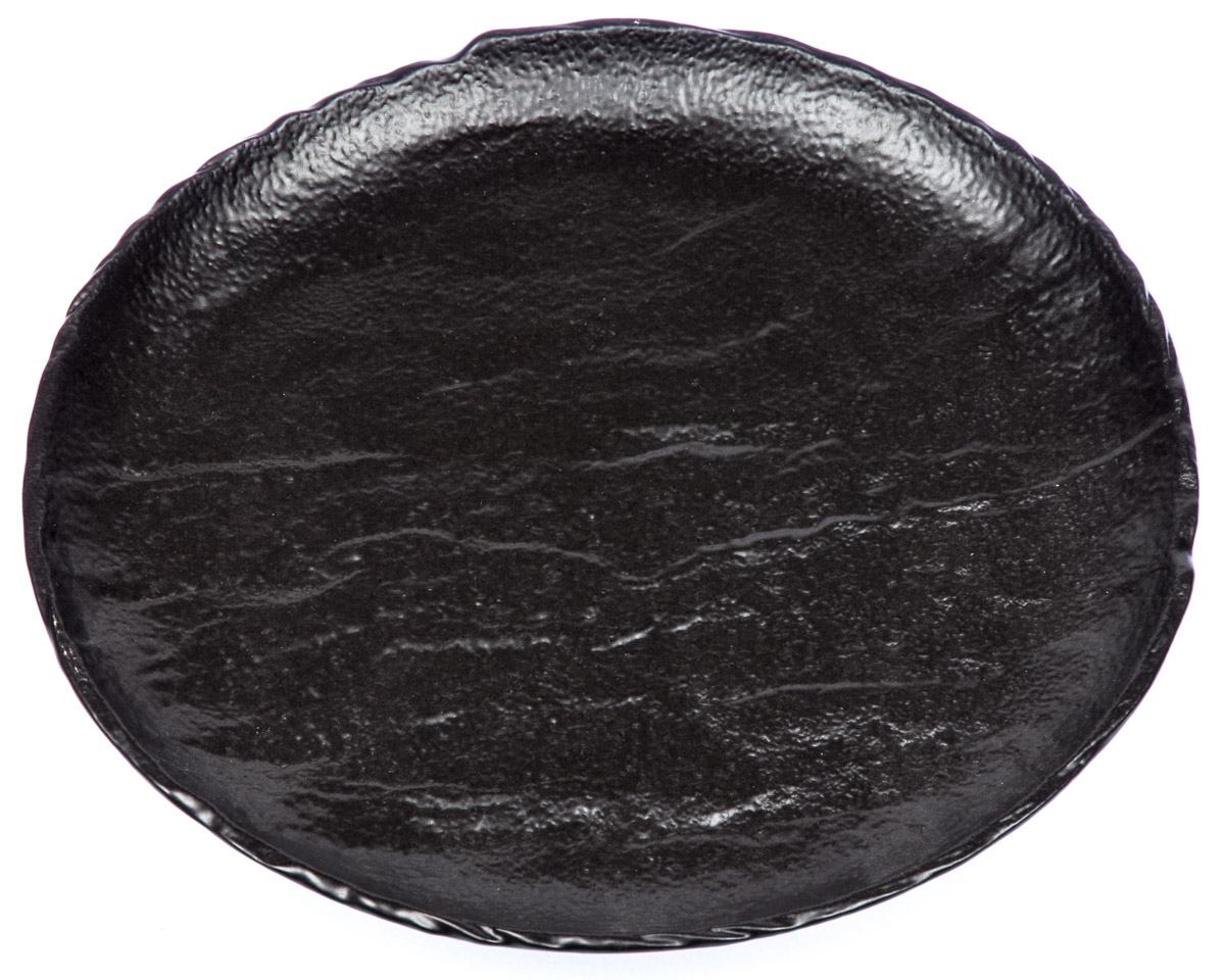 Tognana Talíř mělký VULCANIA 28 cm černý 6 ks