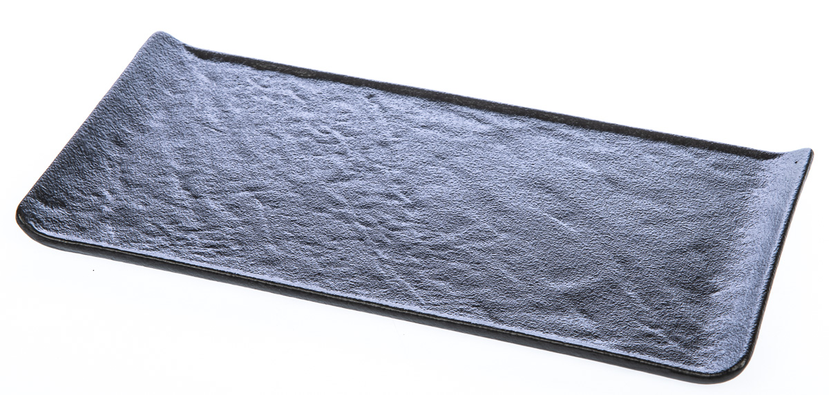 Tognana Podnos Vulcania 26,5 x 13 cm černý porcelán 1 ks