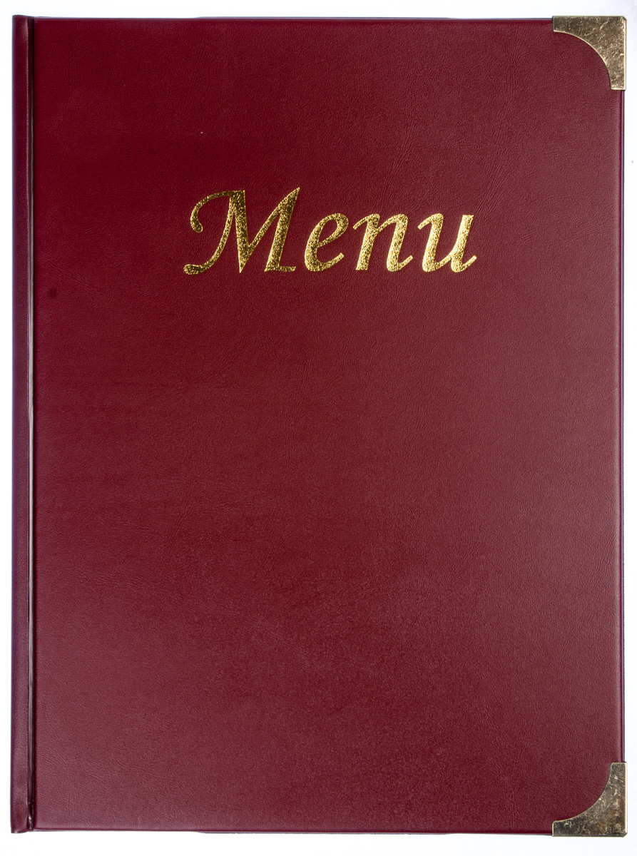 Securit Jídelní lístek Basic A4 červený 1 ks