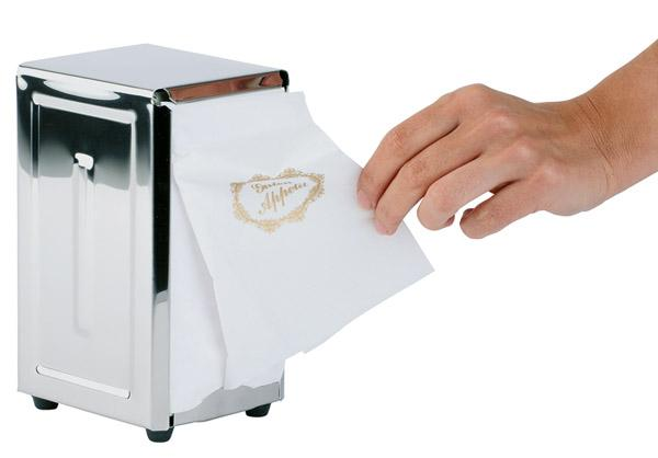 APS Držák na ubrousky barový nerez 1 ks