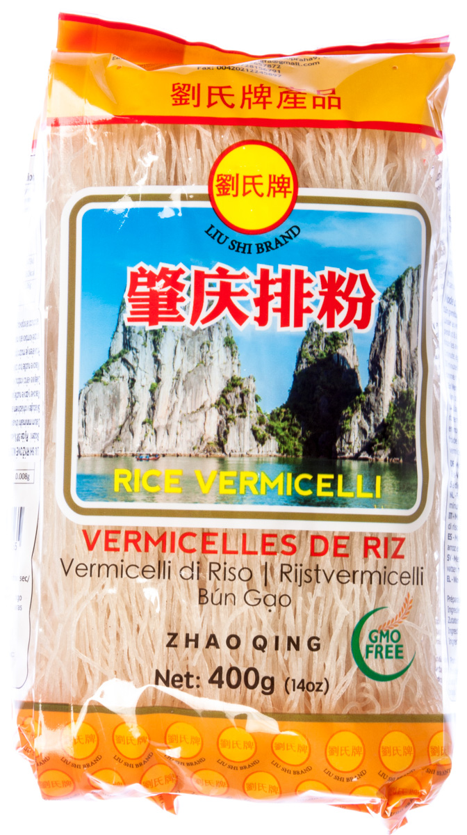 LIU SHI Nudle rýžové kulaté 400 g