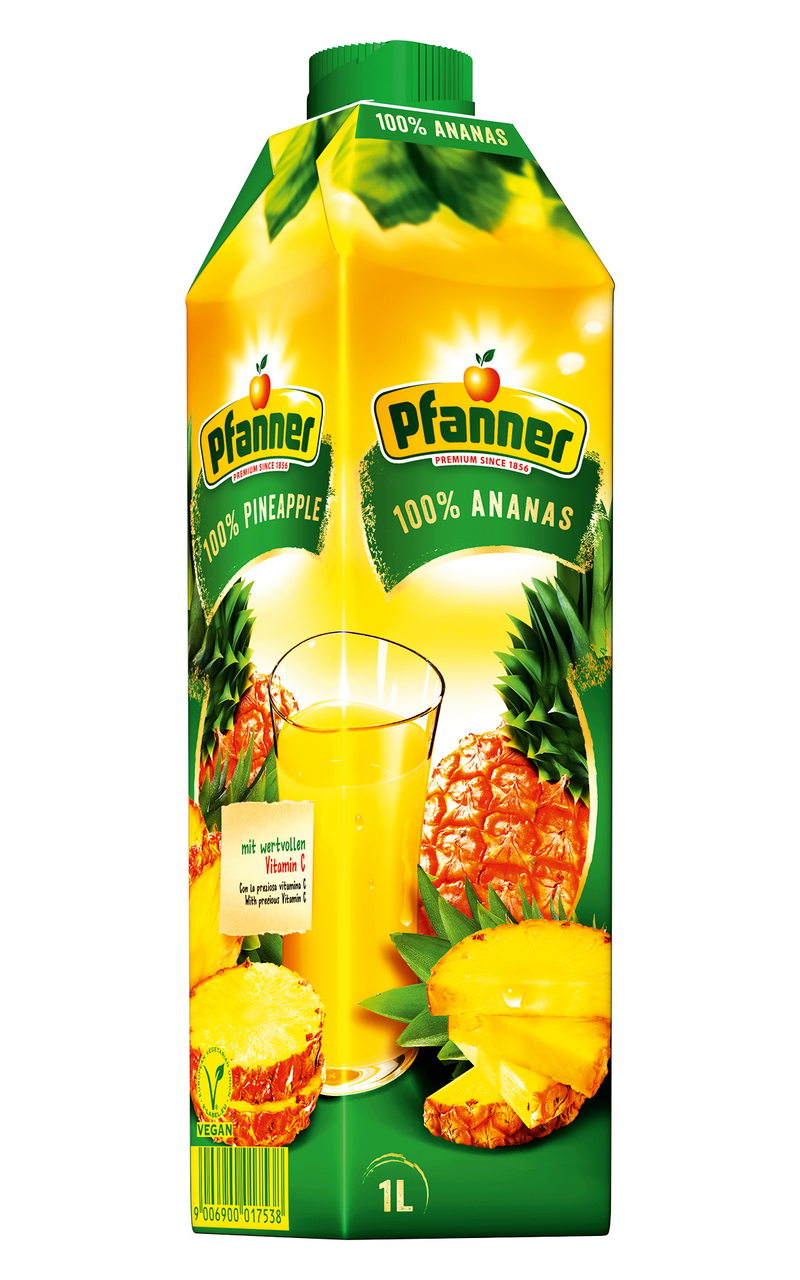 Pfanner Šťáva ananas 100 % 1 l
