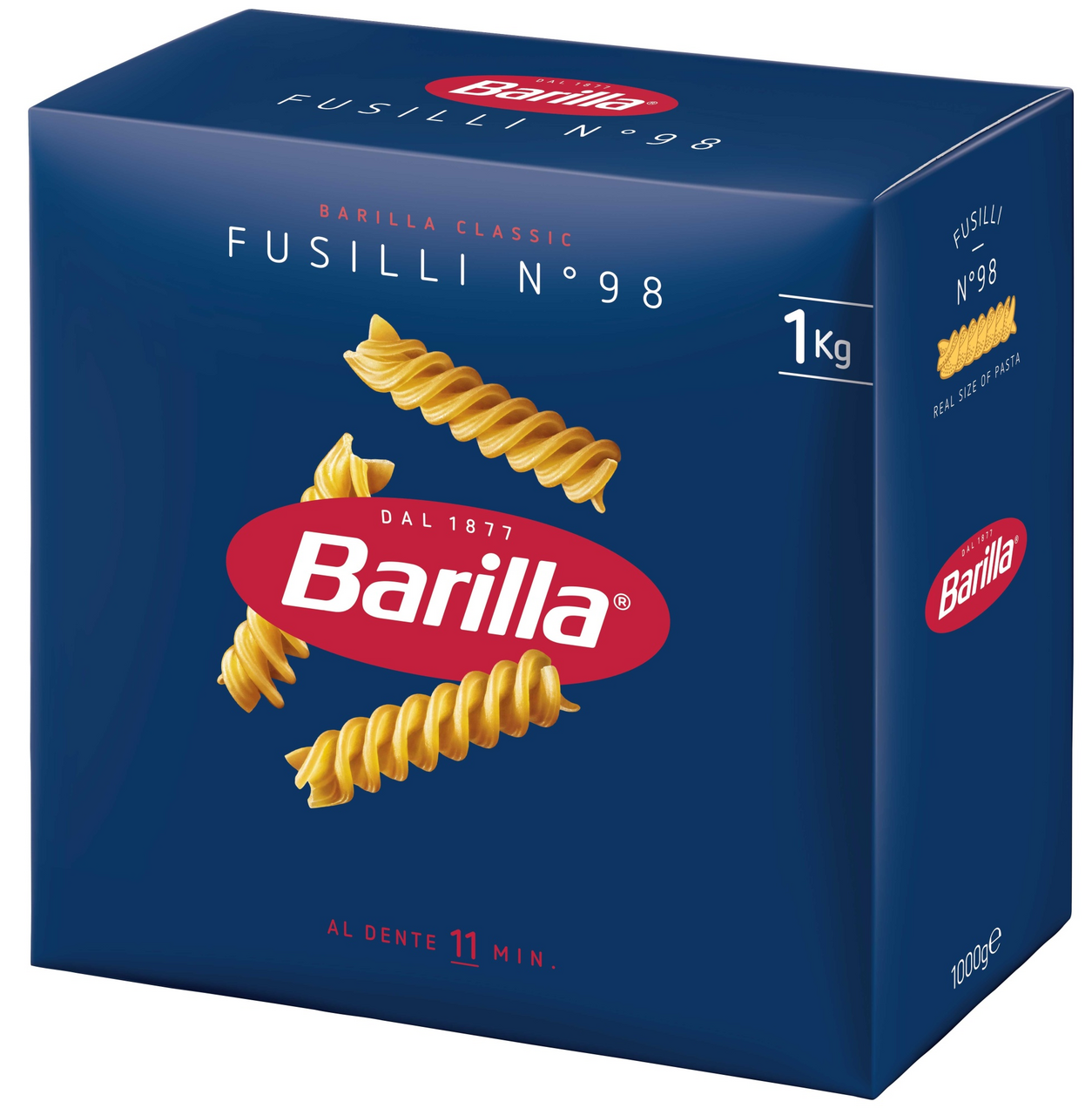 Barilla těstoviny Fusilli 1 kg