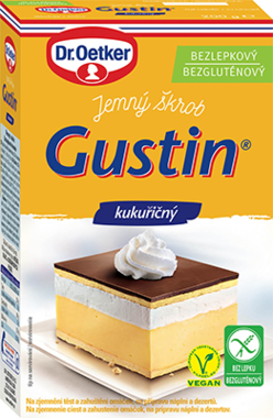 Dr. Oetker Gustin kukuřičný škrob bezlepkový 6 x 200 g