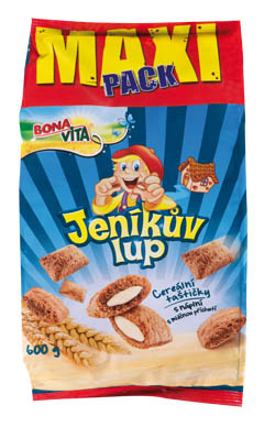 BONAVITA Jeníkův lup Cereální taštičky mléčné 600 g