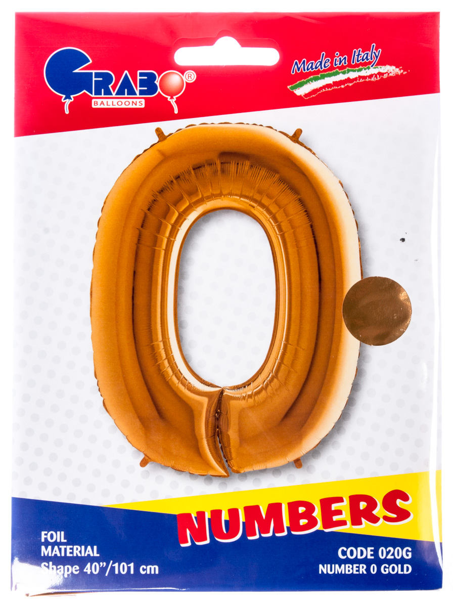 Balónek fóliová číslice 