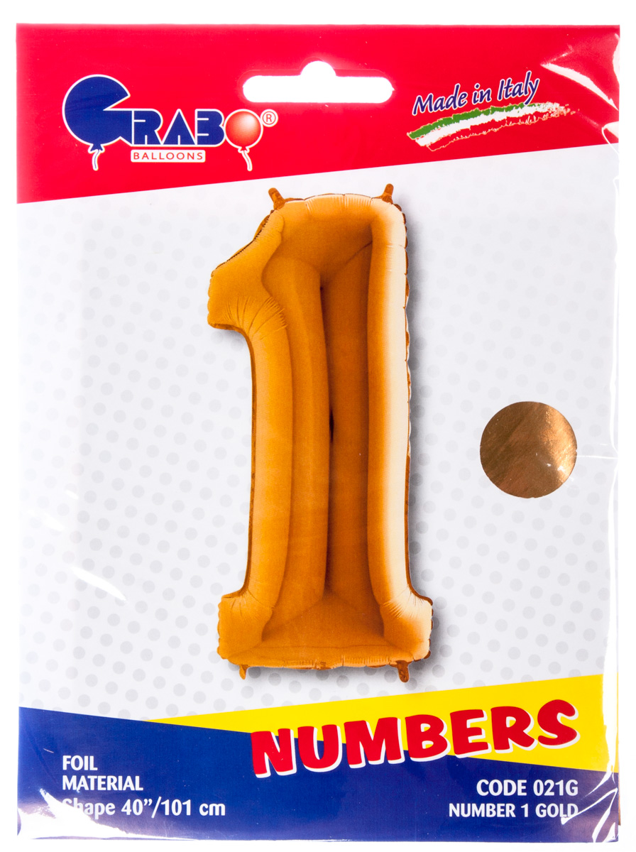 Balónek fóliová číslice 