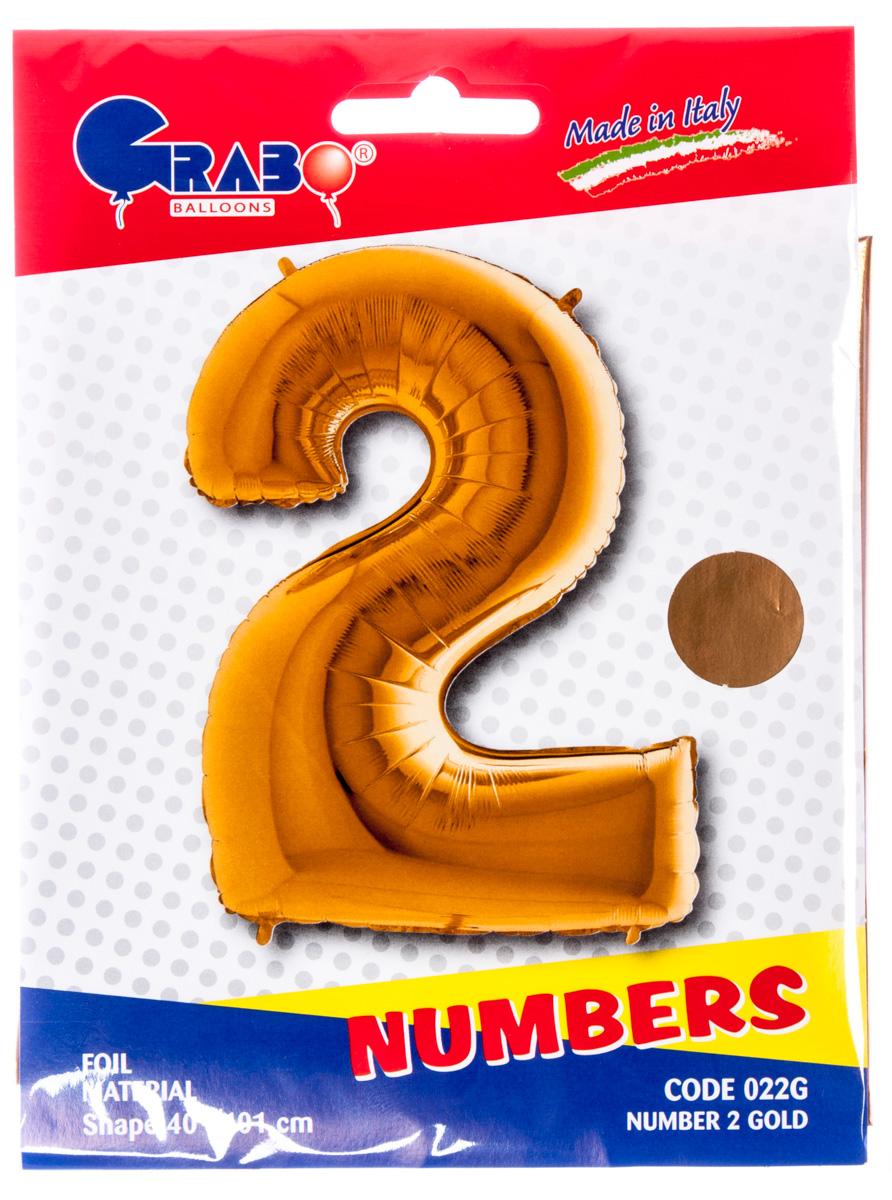 Balónek fóliová číslice 