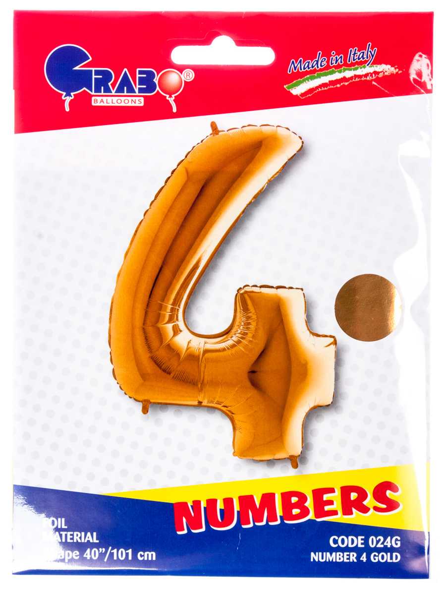 Balónek fóliová číslice 