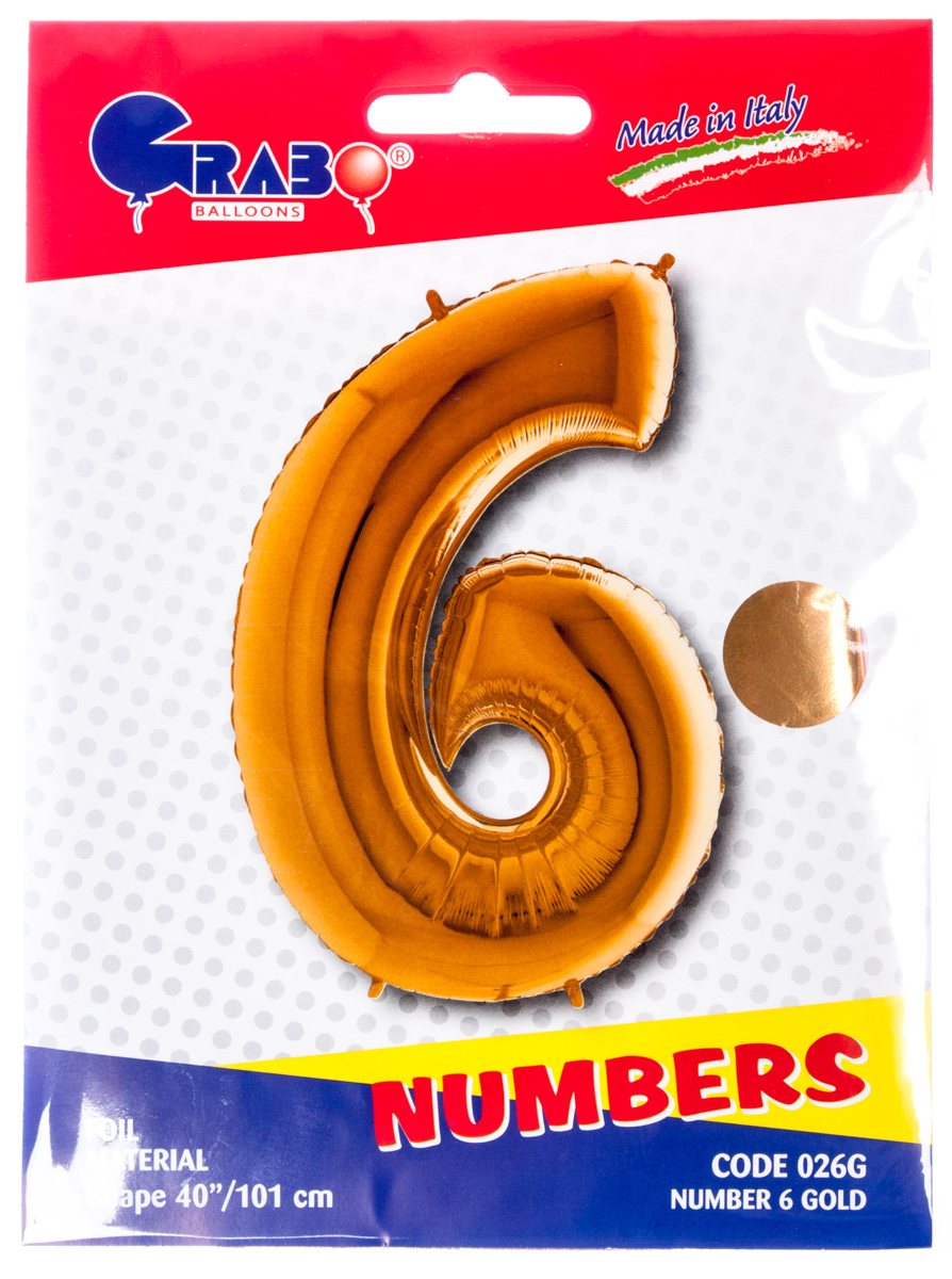 Balónek fóliová číslice 