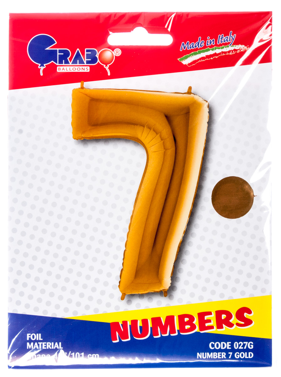 Balónek fóliová číslice 