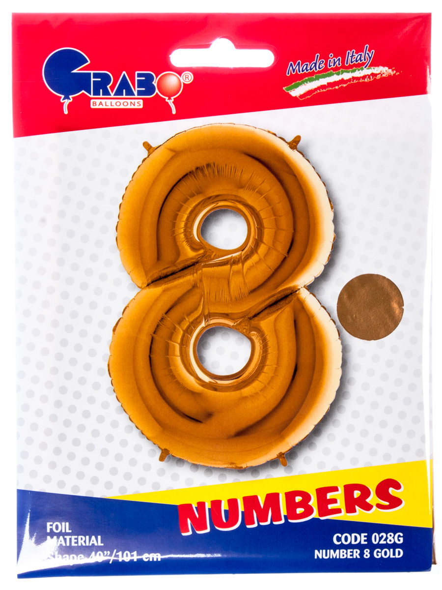 Balónek fóliová číslice 