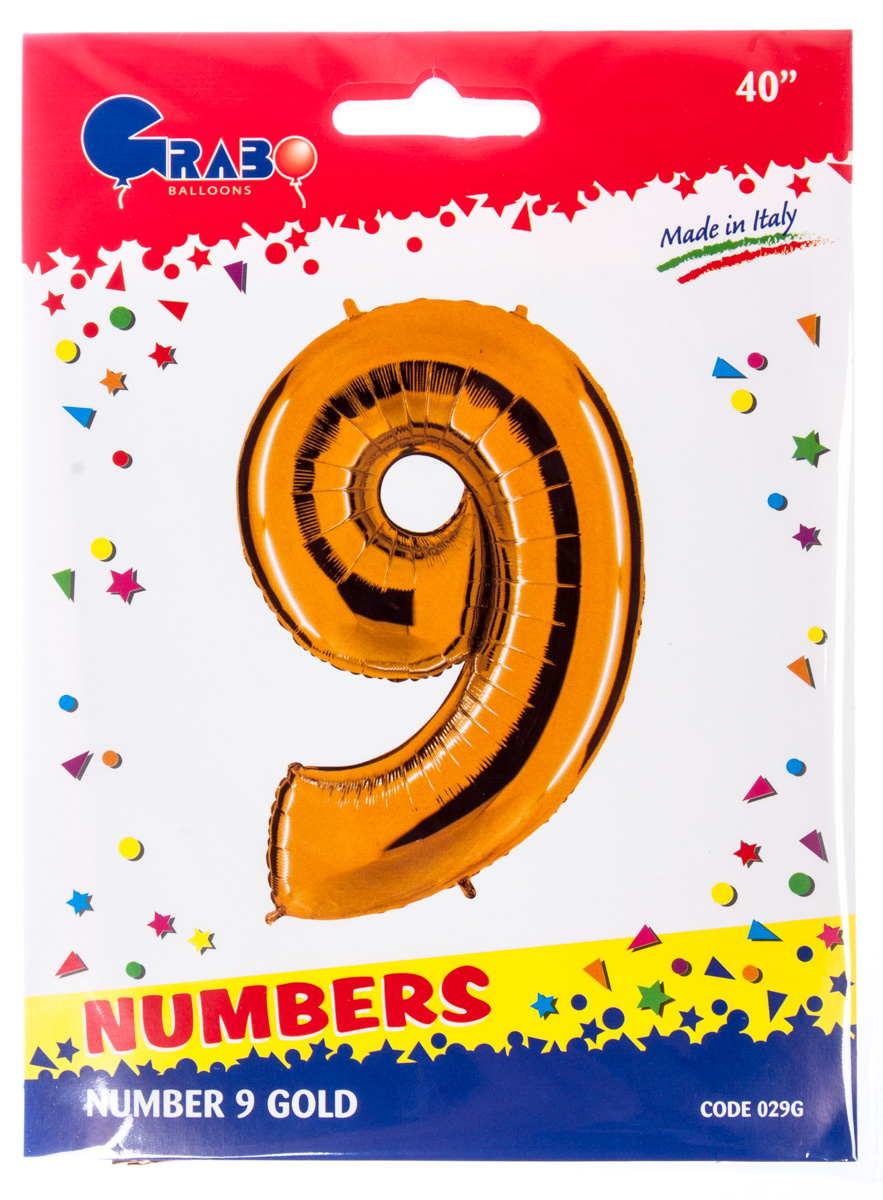 Balónek fóliová číslice 