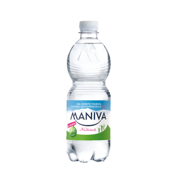 MANIVA Voda minerální neperlivá 24 x 500 ml
