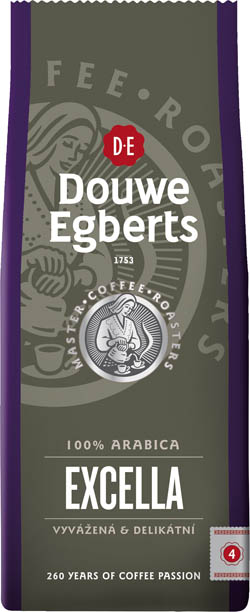 Douwe Egberts Excella káva mletá 12 x 200 g
