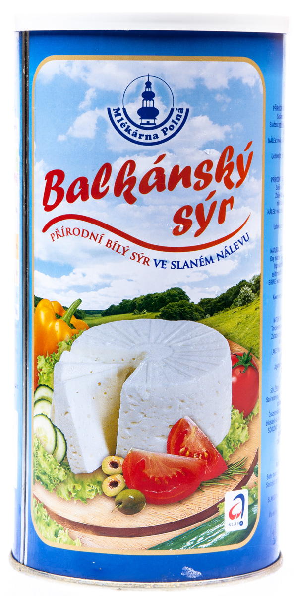 MLÉKÁRNA POLNÁ Polná Balkánský sýr chlaz. 1 kg plech