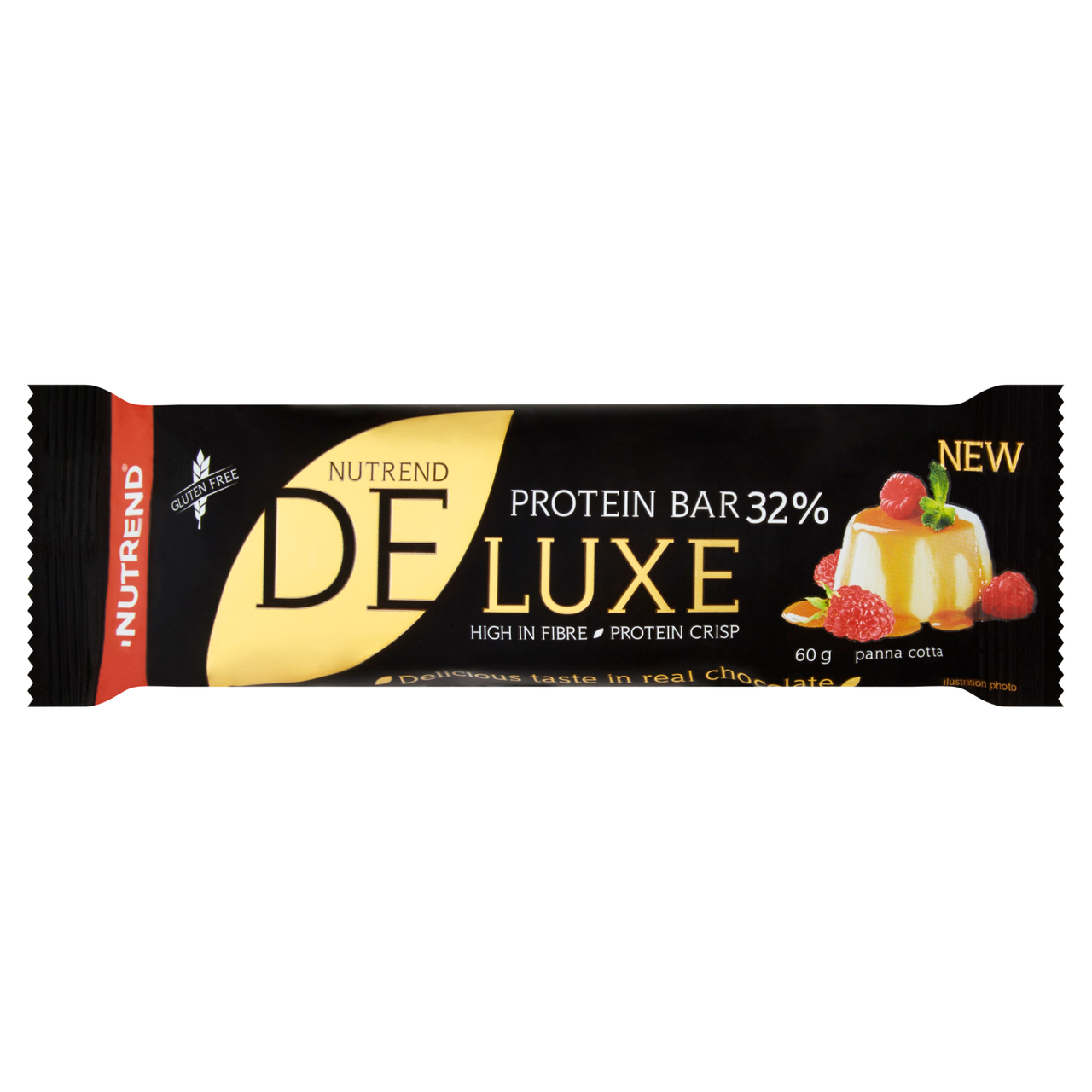 NUTREND Deluxe 32% Proteinová tyčinka příchuť panna cotta 60 g