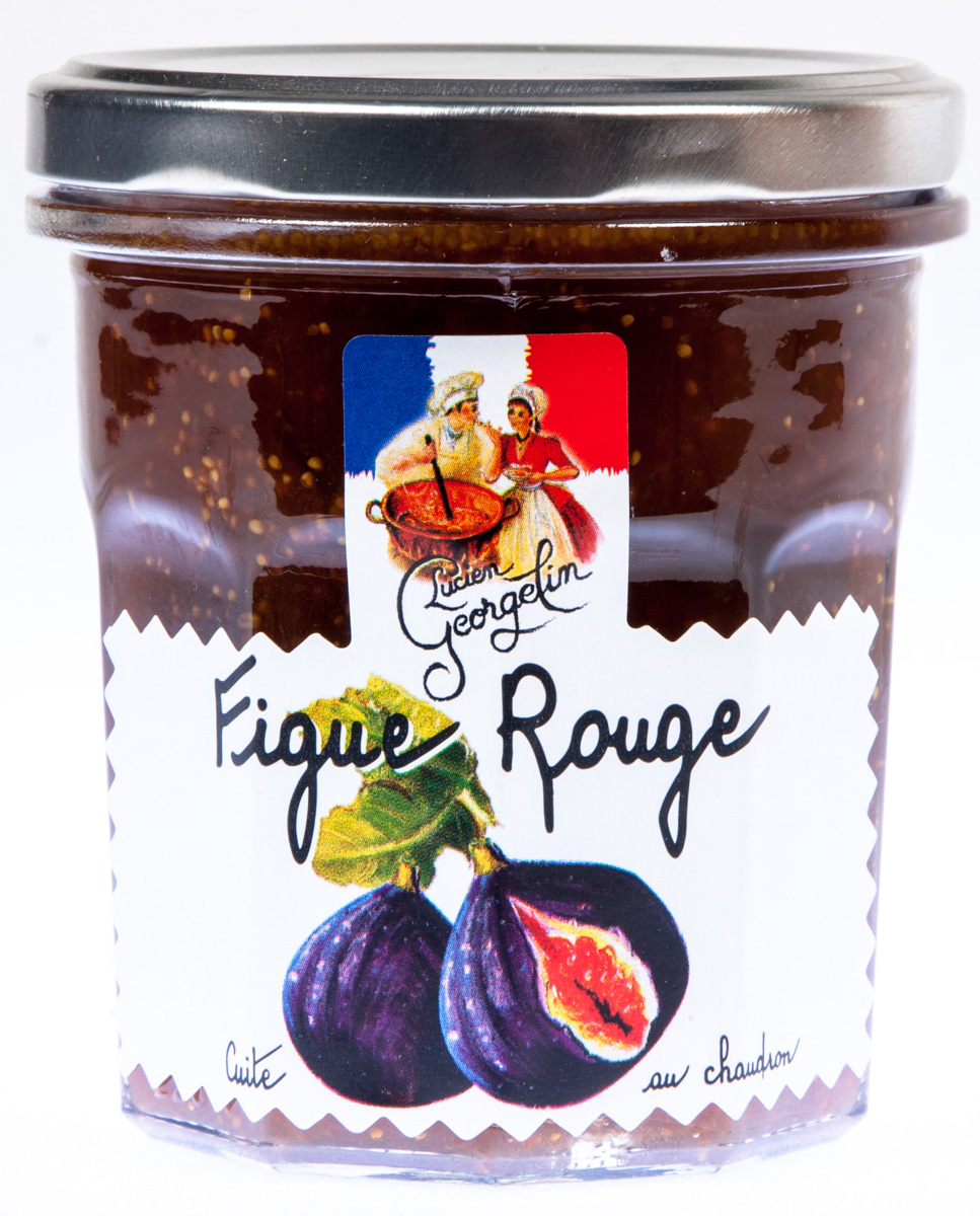 Lucien Georgelin Džem hruška červené fíky 320 g ve skle