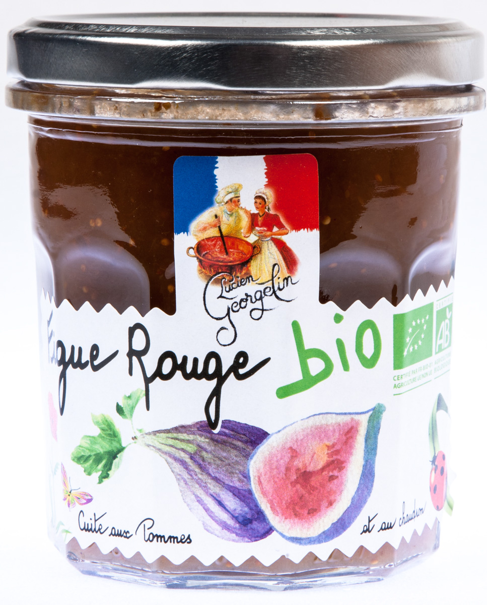 Lucien Georgelin Džem Červené fíky BIO 320 g ve skle