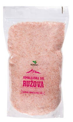 BONITAS Sůl himalájská růžová jemná 1 kg