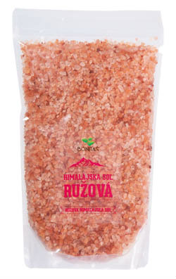 BONITAS Sůl himalájská růžová granulovaná 1 kg