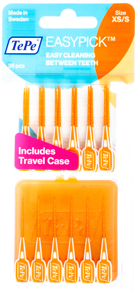 TePe EasyPick pogumovaná párátka XS/S 36 ks